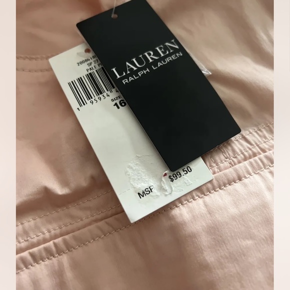 Ralph Lauren Women's Shorts CARGO Cotton Blend barbie Pink Size 16 NWT - Picture 3 of 3